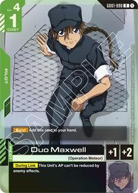 Duo Maxwell (Store Tournament Participant Pack 01) - R - G001-090