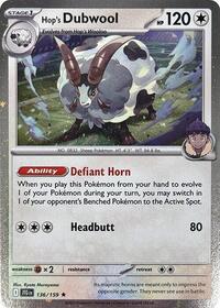 Hop's Dubwool (Cosmos Holo) - 136/159