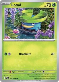 Lotad - Reverse Holofoil - 005/094