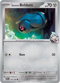 Steven's Beldum - Reverse Holofoil - 143/182