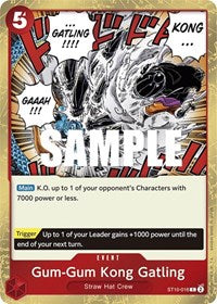 Gum-Gum Kong Gatling - C - ST10-016