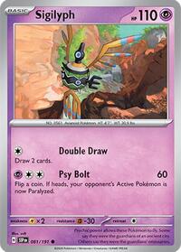 Sigilyph - Reverse Holofoil - 081/191