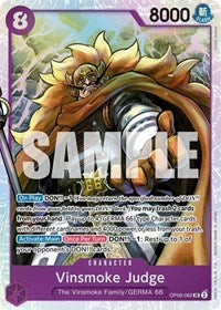 Vinsmoke Judge - SR - OP06-062