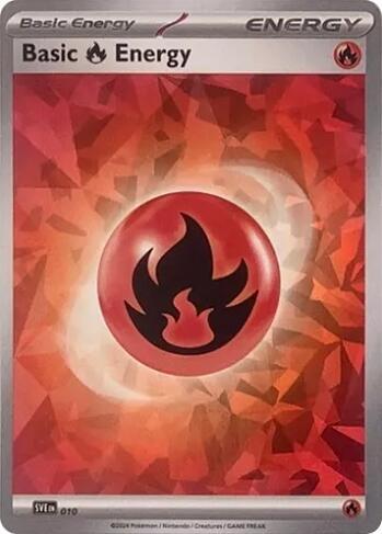 Basic Fire Energy (Cracked Ice Holo) - 010