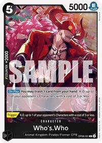 Who's.Who - R - OP08-091