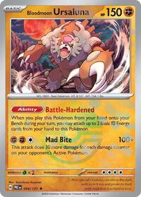 Bloodmoon Ursaluna (Poke Ball Pattern) - 054/131