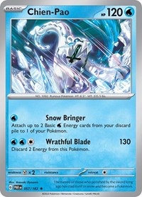Chien-Pao - Reverse Holofoil - 057/182