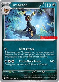 Umbreon (GameStop Exclusive) - Light Played - 130/197