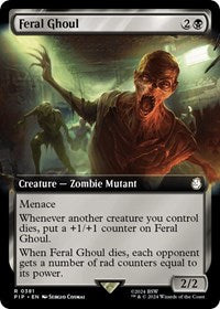 Feral Ghoul (Extended Art) - Non-Foil - 0381
