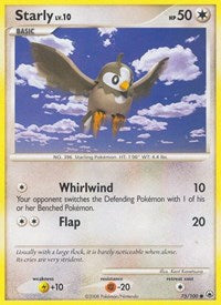 Starly - Reverse Holofoil - 75/100