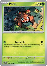 Paras - Reverse Holofoil - 004/159