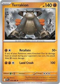 Terrakion - Holofoil - 054/086
