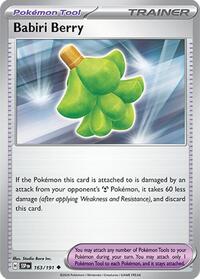Babiri Berry - Reverse Holofoil - 163/191