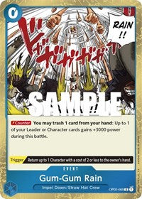 Gum-Gum Rain - R - OP02-068