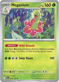 Meganium - Reverse Holofoil - 010/132