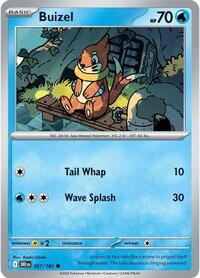 Buizel - Reverse Holofoil - 057/182