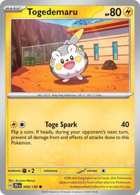 Togedemaru - Reverse Holofoil - 050/159