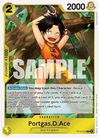 Portgas.D.Ace - C - ST13-010
