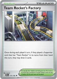 Team Rocket's Factory - Reverse Holofoil - 173/182