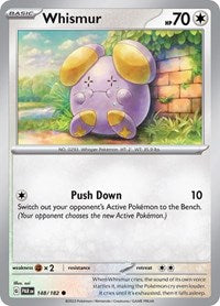 Whismur - Reverse Holofoil - 148/182
