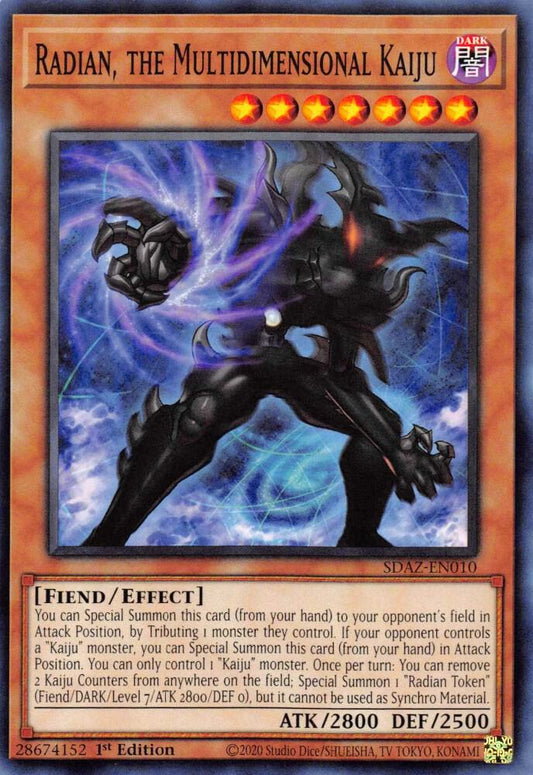 Radian, the Multidimensional Kaiju - Common - 1st Edition - SDAZ-EN010