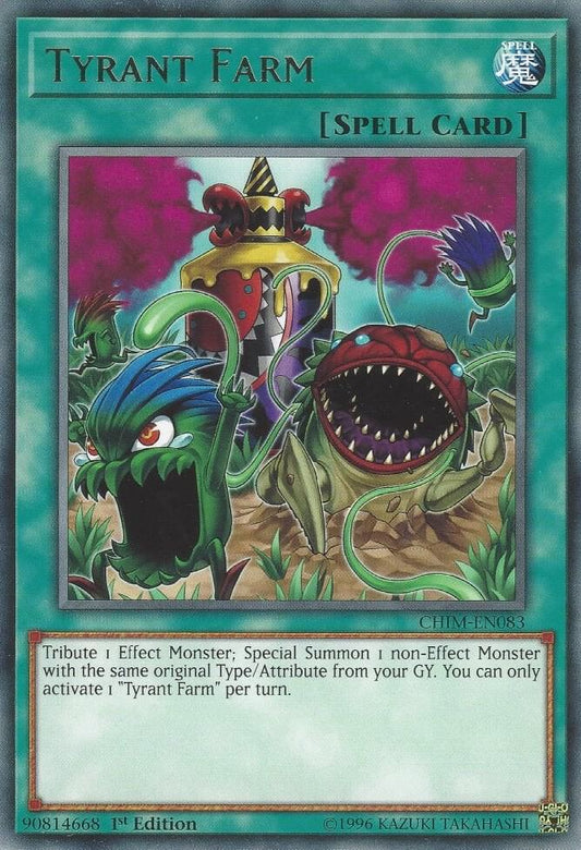 Tyrant Farm - 1st Edition - CHIM-EN083