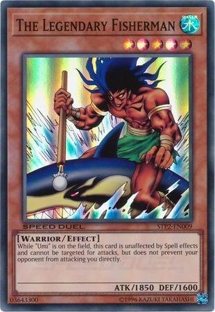The Legendary Fisherman - Super Rare - unlimited - STP2-EN009