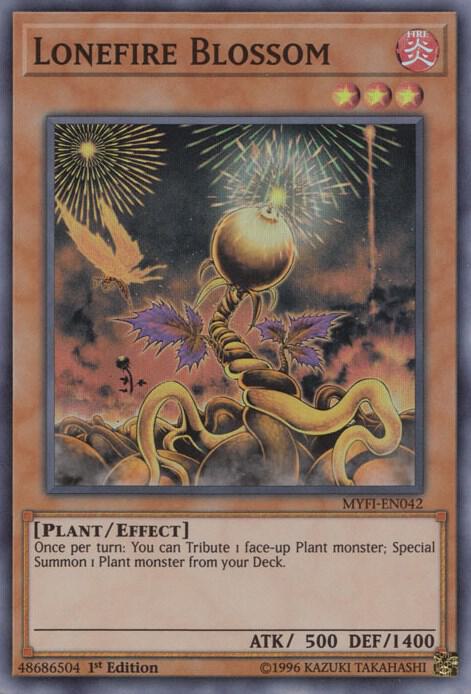 Lonefire Blossom - Super Rare - 1st Edition - MYFI-EN042