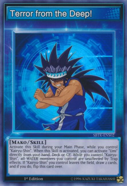 Terror from the Deep! (Super Rare) - 1st Edition - SBTK-ENS02