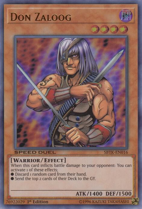 Don Zaloog - Ultra Rare - 1st edition - SBTK-EN016