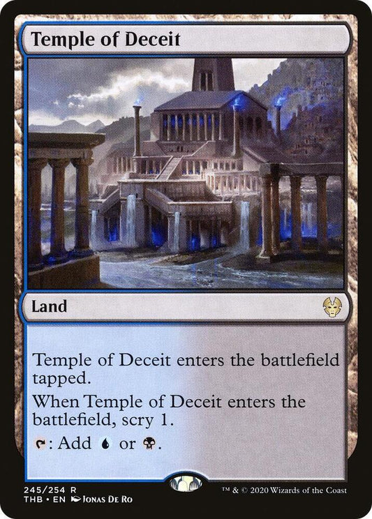 Temple of Deceit - Rare - 245/254