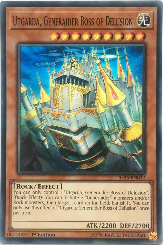 Utgarda, Generaider Boss of Delusion - 1st Edition - IGAS-EN022