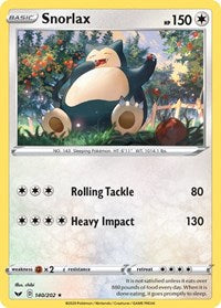 Snorlax - Reverse Holofoil - 140/202