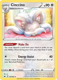 Cinccino - Reverse Holofoil - 147/202