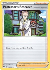 Professor's Research - Reverse Holofoil - 178/202