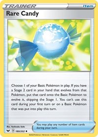 Rare Candy - Reverse Holofoil - 180/202