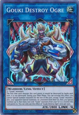 Gouki Destroy Ogre - Super Rare - Limited Edition - IGAS-ENSE2