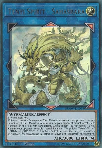 Teny Spirit - Sahasrara - Ultra Rare - 1st Edition - DUOV-EN026