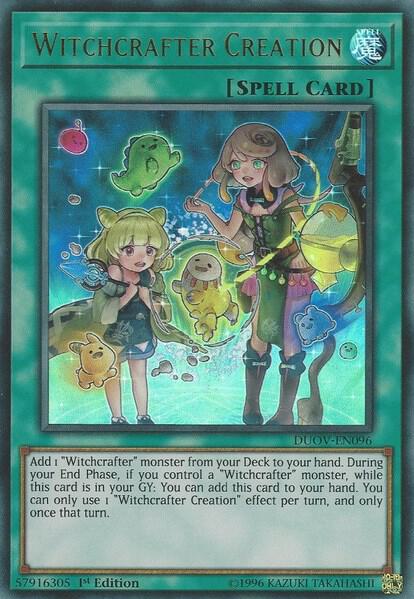 Witchcrafter Creation (Ultra Rare) - 1st Edition- DUOV-EN096