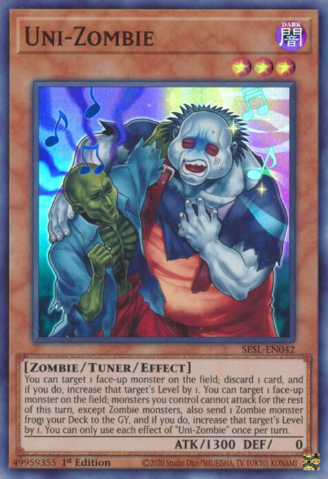 Uni-Zombie - Super Rare - 1st Edition - SESL-EN042