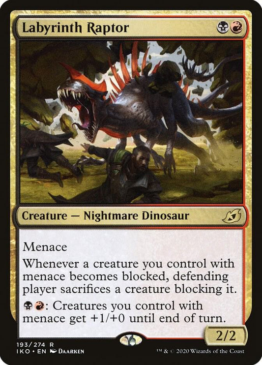 Labyrinth Raptor - Rare - 193/274