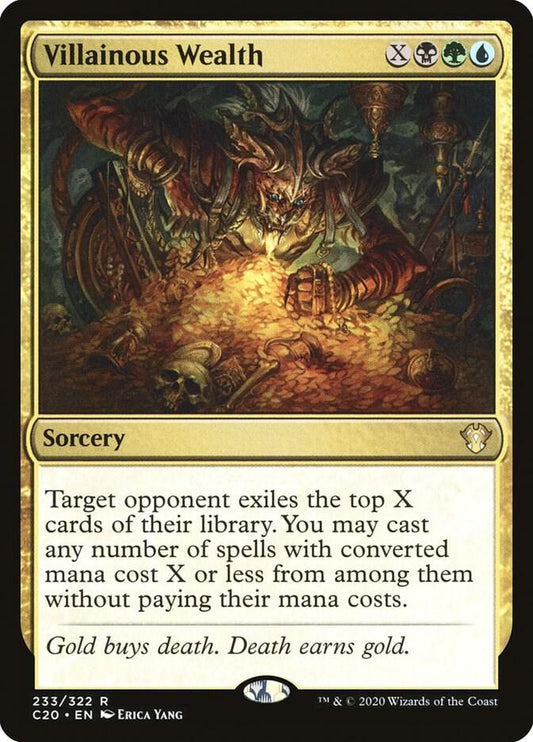 Villainous Wealth - Rare - 233/322