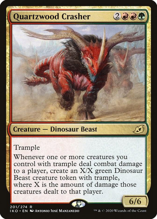 Quartzwood Crasher - Rare - 201/274