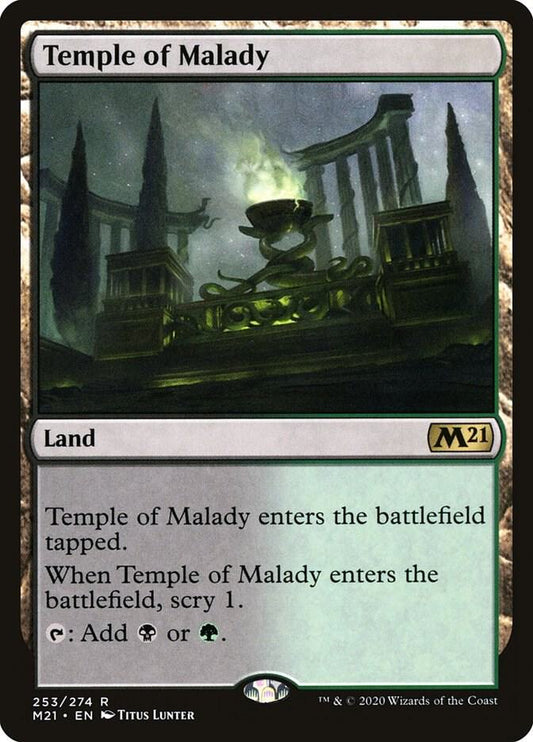 Temple of Malady - Rare - 253/274