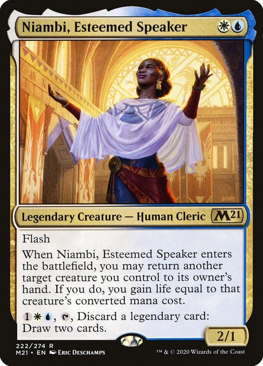 Niambi, Esteemed Speaker - Rare - 222/274