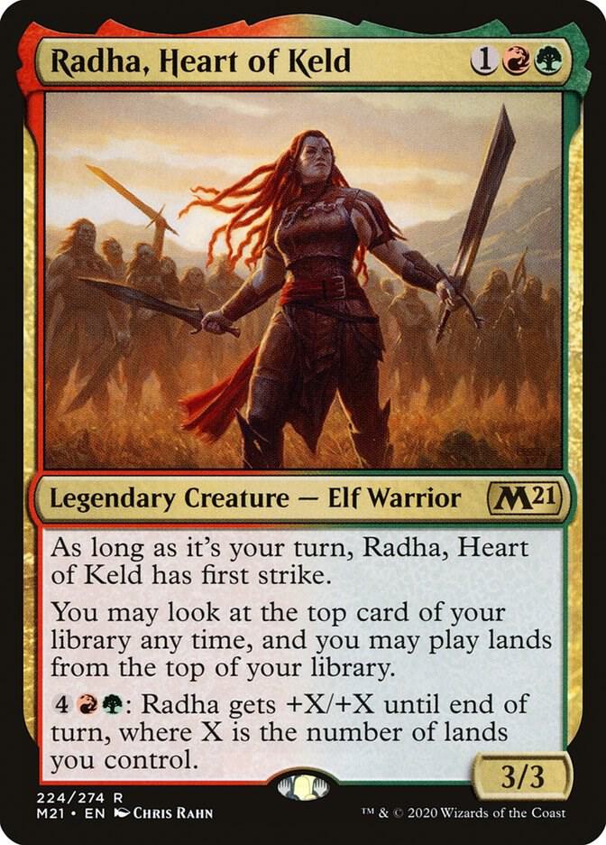 Radha, Heart of Keld - Rare - 224/274