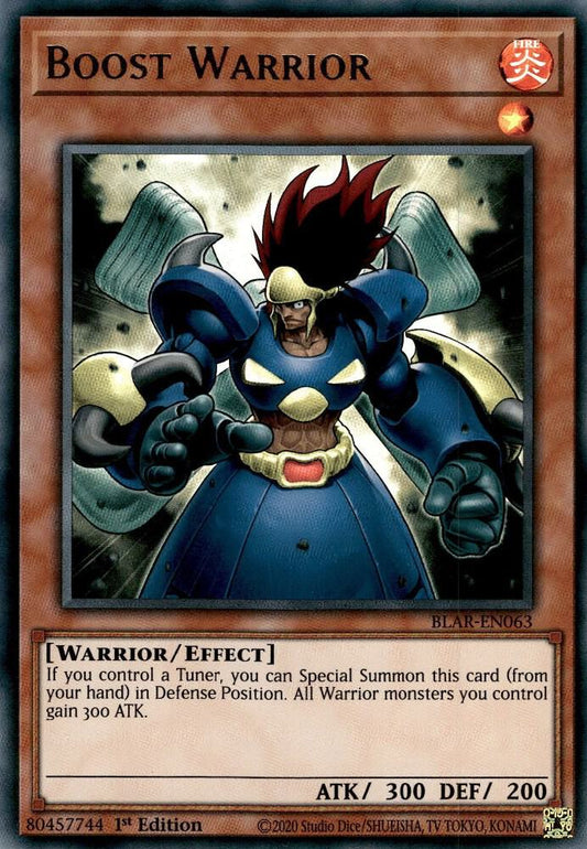 Boost Warrior - 1st Edition - BLAR-EN063