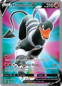 Houndoom V - 178/189 (holofoil)
