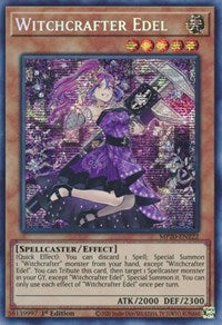 Witchcrafter Edel (Prismatic Secret Rare) - 1st Edition - MP20-EN222