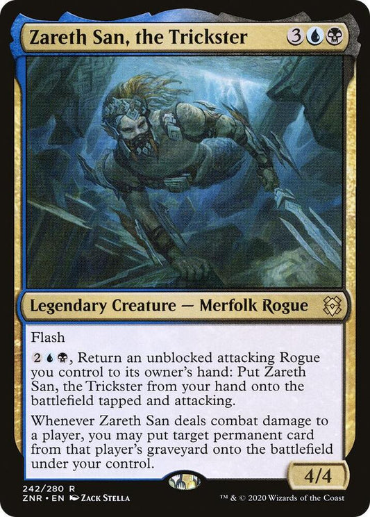 Zareth San, the Trickster - Rare - 242/280